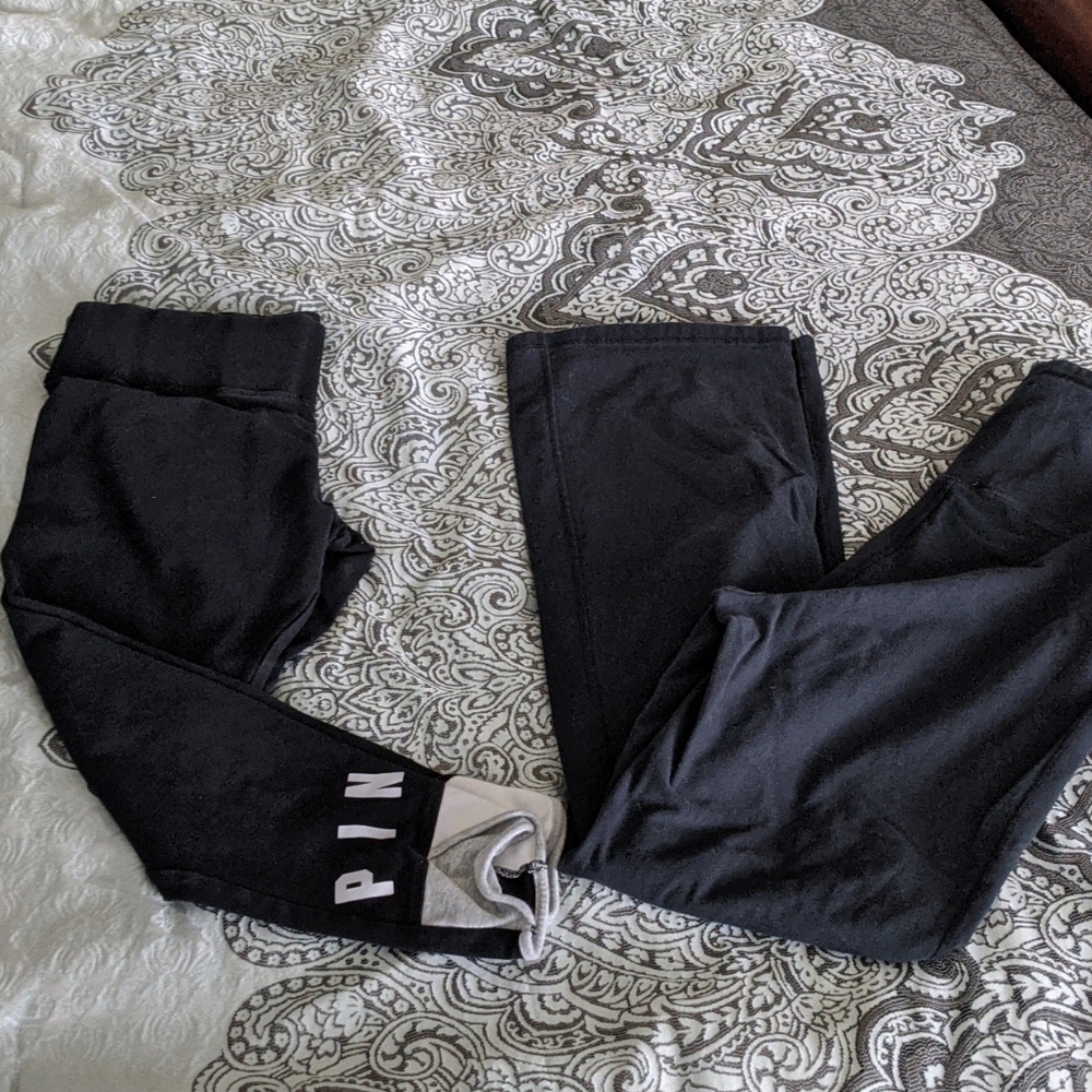 Two pairs workout pants
